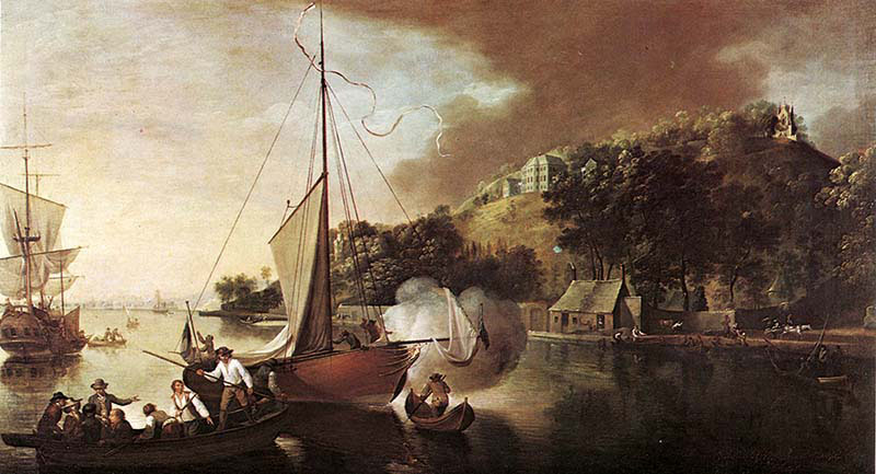 Boats on the River Lee Below Tivoli
